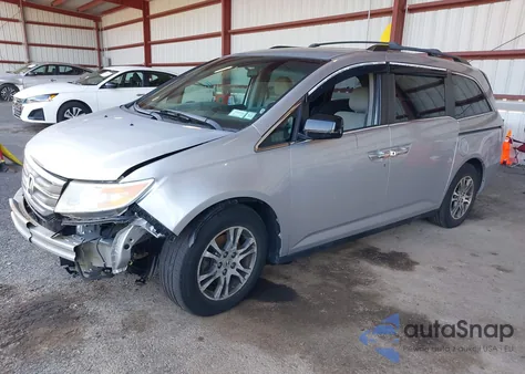 2011 Honda Odyssey Ex z USA, uszkodzony, nr VIN 5FNRL5H46BB026965